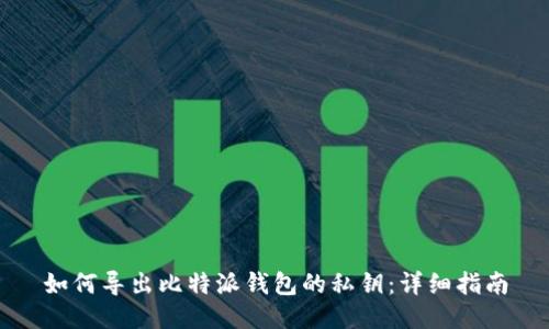 如何导出比特派钱包的私钥：详细指南