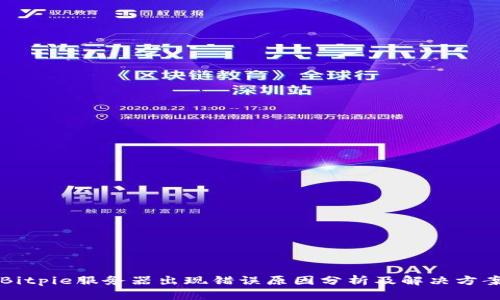 Bitpie服务器出现错误原因分析及解决方案
